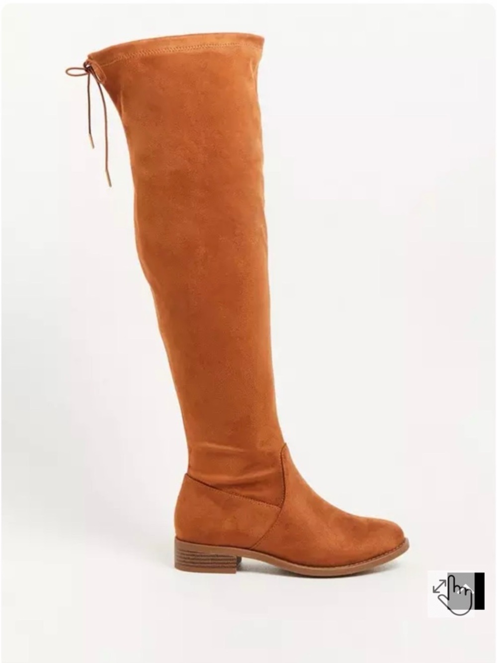 Stretch Flat Over The Knee Boot (WW) - Picture 4 of 5